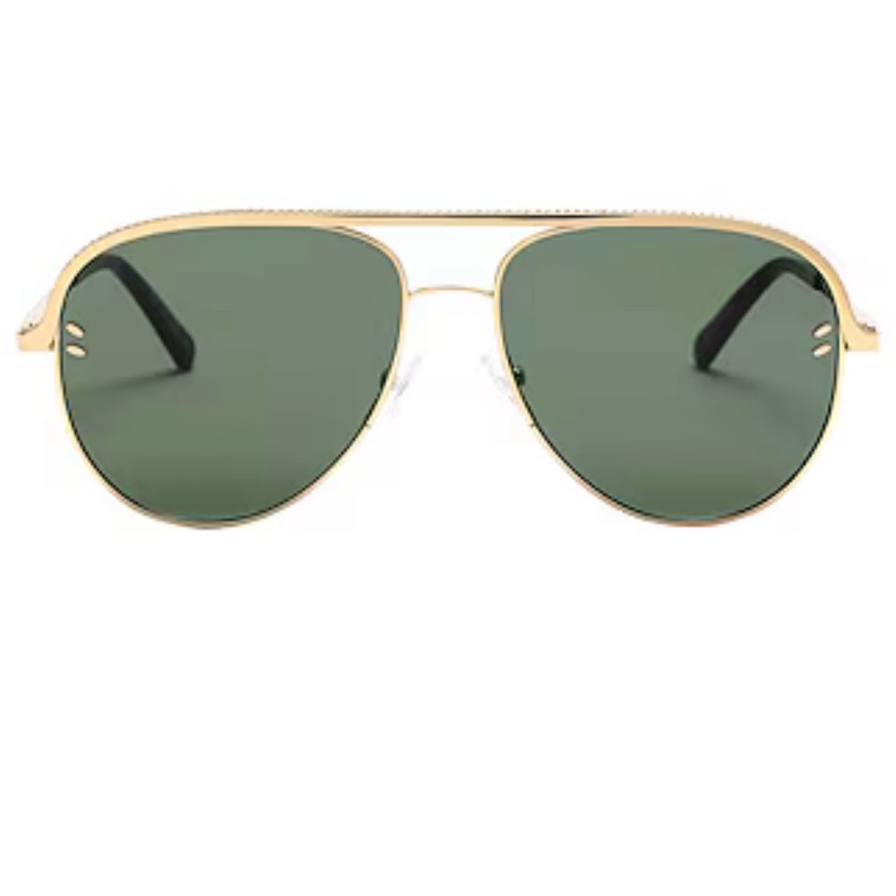 Stella Mcartney avaiator sunglasses with gold frame